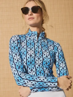Bedford Top In Mini Block Chain