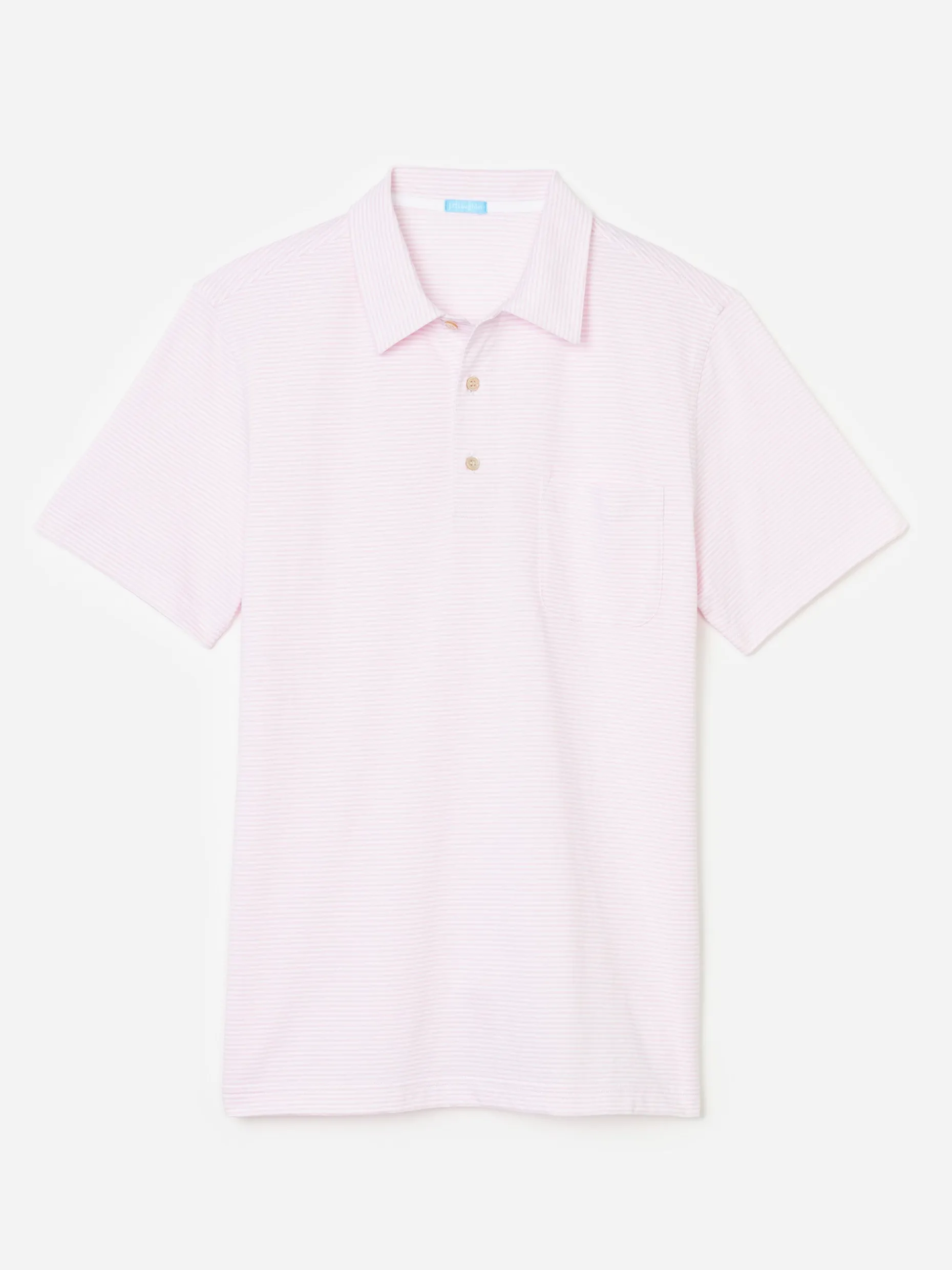 Callahan Cotton Polo In Stripe