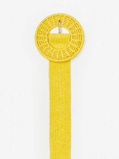 Elizabeth Raffia Belt