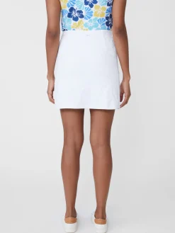 Flavia Skort In Beach Blossom Jacquard