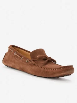 Linus Suede Driving Moccasins