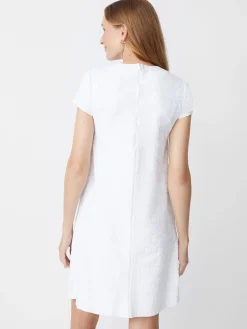 Swing Dress In Deco Tulip Jacquard